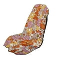 thumbnail image 1 of Xixirimido Retro Hippie Flowers Print Gym Car Seat Cover Towel – Sweatproof Protector for Post-Workout – Large Universal Front Seat Mat Non-Slip for Cars, Trucks, SUVs, 2 Pack, 1 of 8