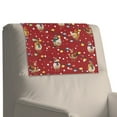 thumbnail image 1 of Xixirimido Roosters Christmas Theme Headrest Cover for Recliner Chair Recliner Headrest Protector Couch Head Rest Covers Chair Head Cover for Sofa Furniture Protectors, 3Pcs, 1 of 7