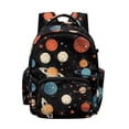 thumbnail image 1 of Xixirimido Space Planets Print 17" School Backpack for Girls Boys High School Book Bag Cute Backpack Lightweight Middle School Back Pack Daypack Elementary, 1 of 8