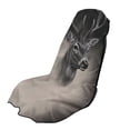 thumbnail image 1 of Xixirimido Sweating Car Seat Cover for Post Gym Workout, Running, Swimming, Beach Universal Fit Non-Slip Towel Bucket Seat Protector for Cars SUV Trucks, Elk Grey, 2Pack, 1 of 8