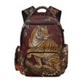 thumbnail image 1 of Xixirimido Tiger Kids Backpack for Boys Preschool Elementary Students Bookbag 17inch Large School Bag Multi-pocket Lightweight Backpacks, 1 of 8