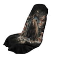 thumbnail image 1 of Xixirimido US Flag Bear Forest Camo Print Car Seat Cover Front Seat Sweat Towel Bucket Seat Covers for Cars SUV Trucks for Gym Workout Running Swimming Beach Hiking, 1 of 8