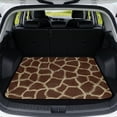 thumbnail image 1 of Xixirimido Universal Car Trunk Mat All Weather Trunk Protection Cargo Liner, Durable Non-slip Cargo Mat Rear Trunk Liner Car Accessories, Giraffe Skin, 1 of 7