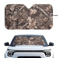 thumbnail image 1 of Xixirimido Windshield Sunshade for Car Foldable Front Window Cover Sun Shade Sun Visor Block UV Rays Universal Fit Automotive Accessories, Retro Tree Camouflage, 1 of 8