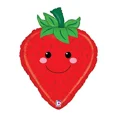 thumbnail image 1 of Xl 26" Strawberry Produce Pal Super Shape Mylar Foil Balloon Party Decoration, 1 of 1