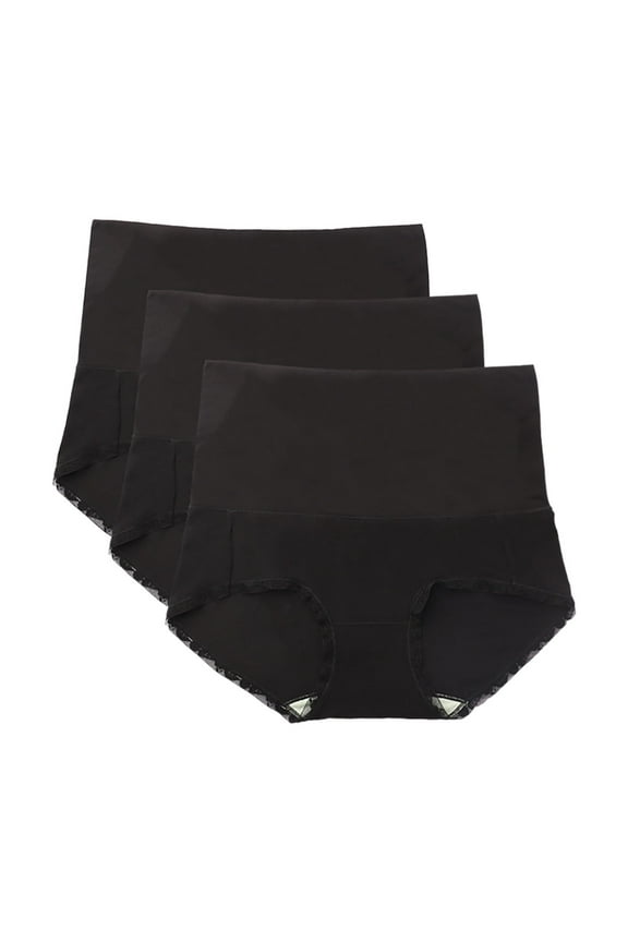 Xl Underwear Women Cute Cotton Underwear for Women, Solid Color Underwear For Women High Waisted Cinched Lifted Buttockscotton Comfortable High-end Triangular Shorts Head