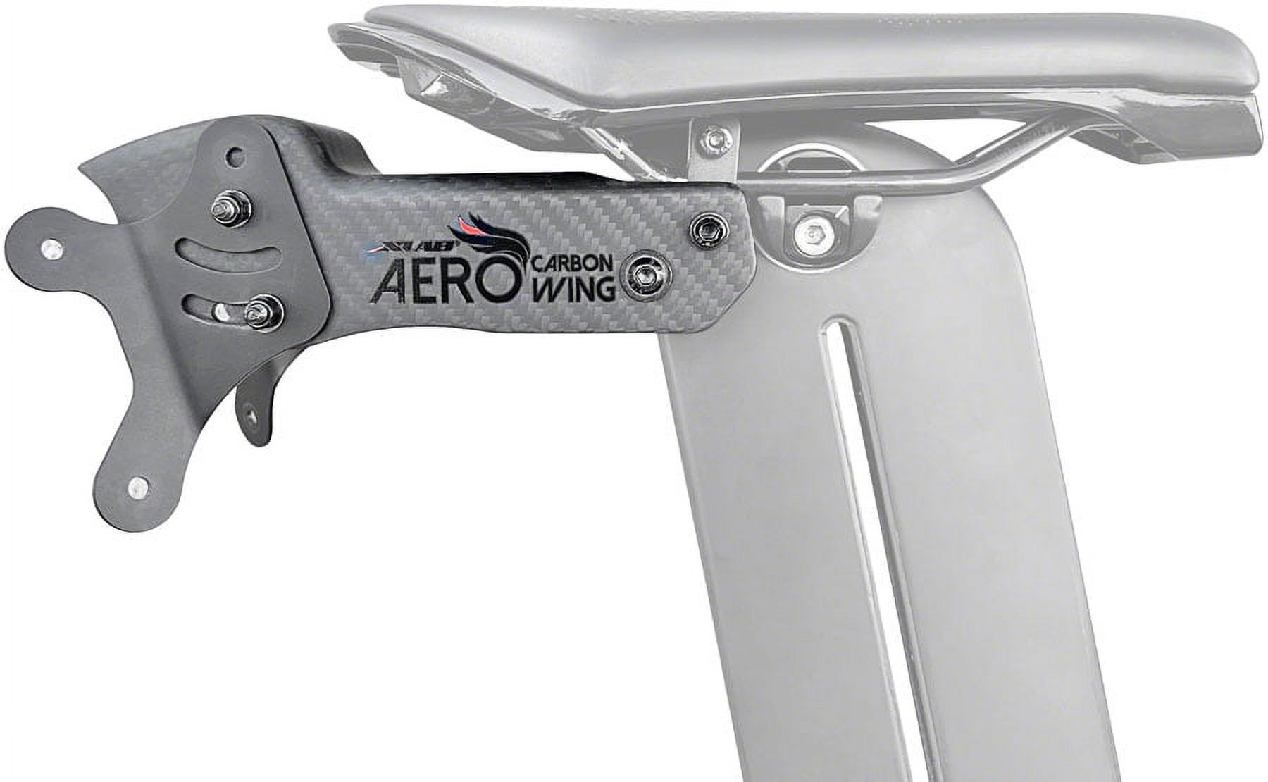 Xlab Aero Carbon Wing Behind Saddle Water Bottle Cage Mount Carrier
