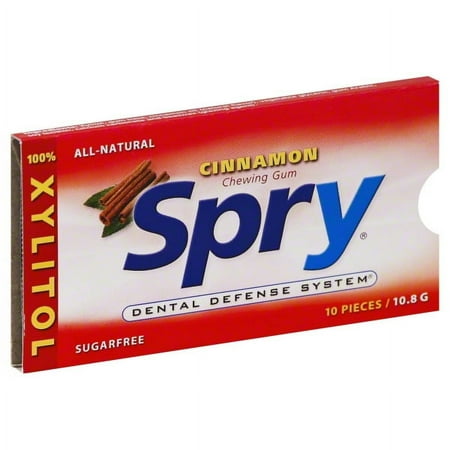 Xlear Spry Chewing Gum, 10 ea