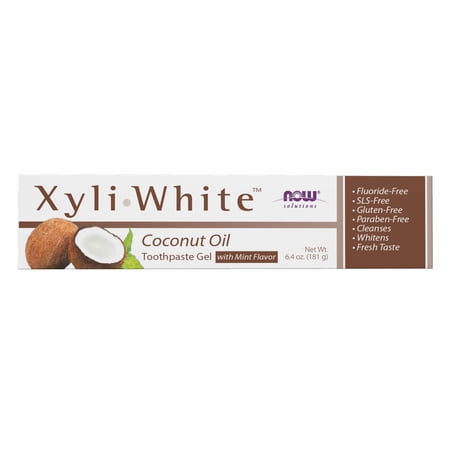 Xliwhite Coconut Toothpaste By Now Foods - 6.4 Ounces