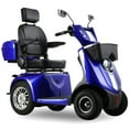 thumbnail image 1 of Xlluproid 1000W Heavy-Duty 4 Wheel Mobility Scooter - 500LBS Capacity All Terrain Electric Cart for Seniors,Adults,Blue, 1 of 16