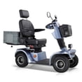 thumbnail image 1 of Xlluproid Heavy Duty 4-Wheel Mobility Scooter for Adults & Seniors,360°Adjustable Seat,Front Basket & Large Removable Rear Storage Container,Gray, 1 of 9