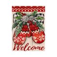 thumbnail image 1 of Xlokein Merry Christmas House Flag, 28 x 40 Inch Winter Decorative, Double Sided Flag, Holiday Banners for Winter Christmas Farm House Yard Decoration, 1 of 6