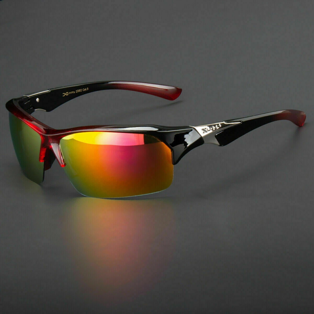 X LOOP Polarized Sports Sunglasses for Men - UV400 Baseball Running Cycling  Golf Glasses