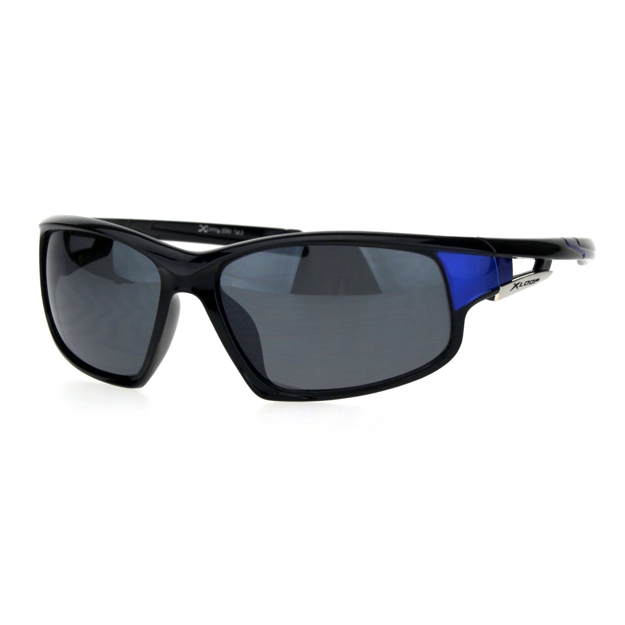 Xloop Herren Sonnenbrille Sport Mode Rechteckig Seitenrahmen UV 400
