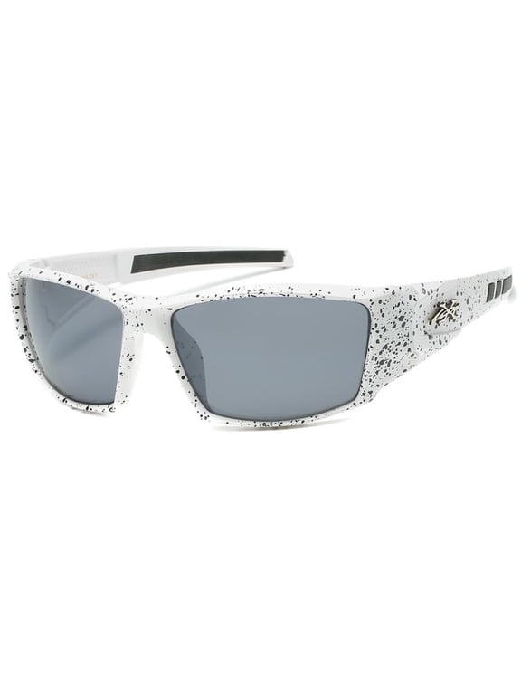 Xloop Sport White Wrap Around Cycling Fishing Golfing SUNGLASSES