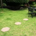 thumbnail image 1 of Xloro Hexagon Stepping Stones Outdoor, Large Stepping Stones, Outdoor Garden Walkway, Durable Plastic Pavers for Patio, Stepping Stones with Ground Stakes, Resin, 1Pc, 1 of 9