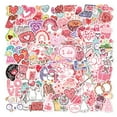 thumbnail image 1 of Xloro Valentine's Day Stickers Holographic Love Stickers Waterproof Vinyl Heart Stickers for DIY Decoration Water Bottles Laptops Scrapbooks Wedding Party Gifts (100Pcs 2~3"), 1 of 8