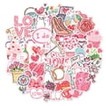thumbnail image 1 of Xloro Valentine's Day Stickers Holographic Love Stickers Waterproof Vinyl Heart Stickers for DIY Decoration Water Bottles Laptops Scrapbooks Wedding Party Gifts (100Pcs 2~3"), 1 of 8