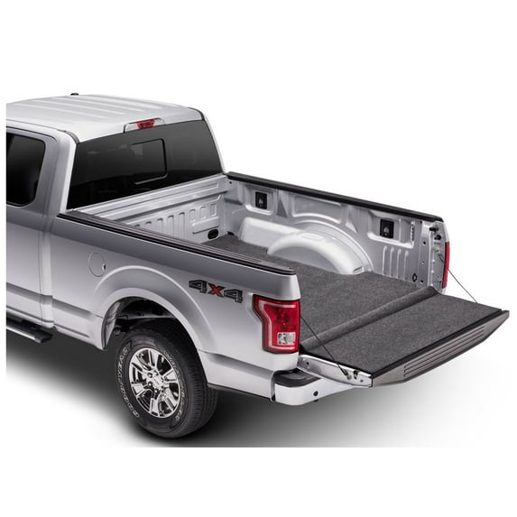 BedRug by RealTruck XLT Bedmat | Compatible with 2020-2024 Chevrolet Silverado / GMC Sierra 2500, 3500 HD w/Out Multi-Pro Tlgte, 98.2 Bed, Models w/Non Liner / Spray-In | Charcoal Grey