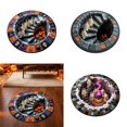 thumbnail image 1 of Xlulu Abyss Quilted Round Mat,3D Halloween Rug, Halloween Round Rug Spooky Ghost Pumpkin Optical Circular Floor Mat Halloween Decor Non Doormat, 1 of 1