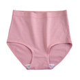 thumbnail image 1 of Xmarks 1/5 PackWomen's Underwear Cotton High Waist Briefs Soft Underwear Super Stretchy Briefs Full Coverage Soft Breathable Ladies Pantie, 1 of 8