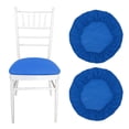 thumbnail image 1 of Xmarks 2 Pieces Dia.17-20" Stretchy Bar Stool Covers for Round Upholstered Chairs, Washable Dustproof Barstool Seat Slipcover, 1 of 10