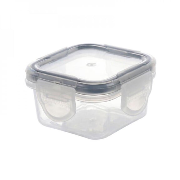 Xmarks 60ML Airtight Food Storage Containers for Kitchen & Pantry Organization - 1pc BPA Free Plastic Food Storage Containers with Easy Lock Lids