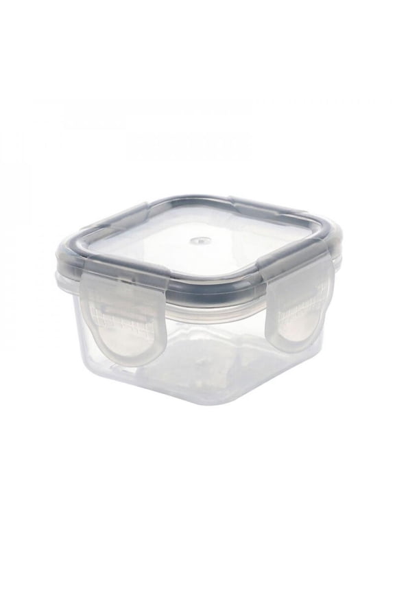 60ML Airtight Food Storage Containers for Kitchen & Pantry Organization - 1pc BPA Free Plastic Food Storage Containers with Easy Lock Lids