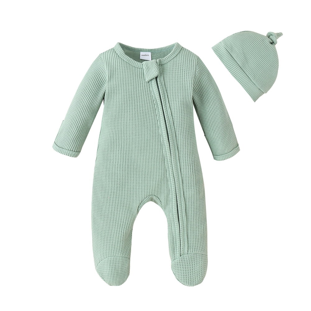 Hatleybaby Girls Romper And Cap Sleepers | Seychelles