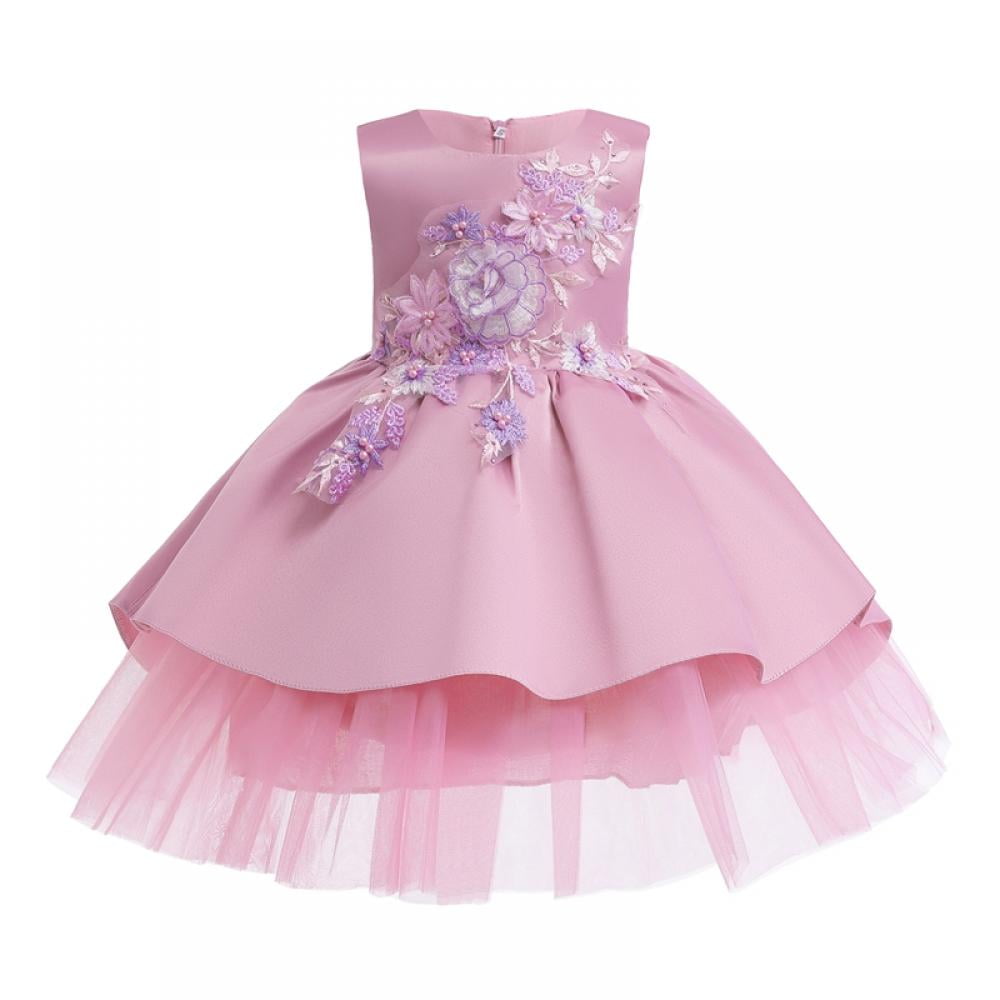 Xmarks Baby Girls Dress Formal Gowns Pageant Birthday Lace Wedding