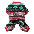 thumbnail image 1 of Xmarks Christmas Dog Pajamas for Small Medium Dogs Sebaoyu Winter Pet Dog Jumpsuit Clothes Outfit Puppy Bodysuit Sweater, 1 of 8