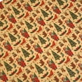 thumbnail image 1 of Xmarks Christmas Wrapping Paper, Xmas Theme Design Kraft Paper for Holiday Gift Wrap - 19 X 27Inch Per Roll, 1 of 13