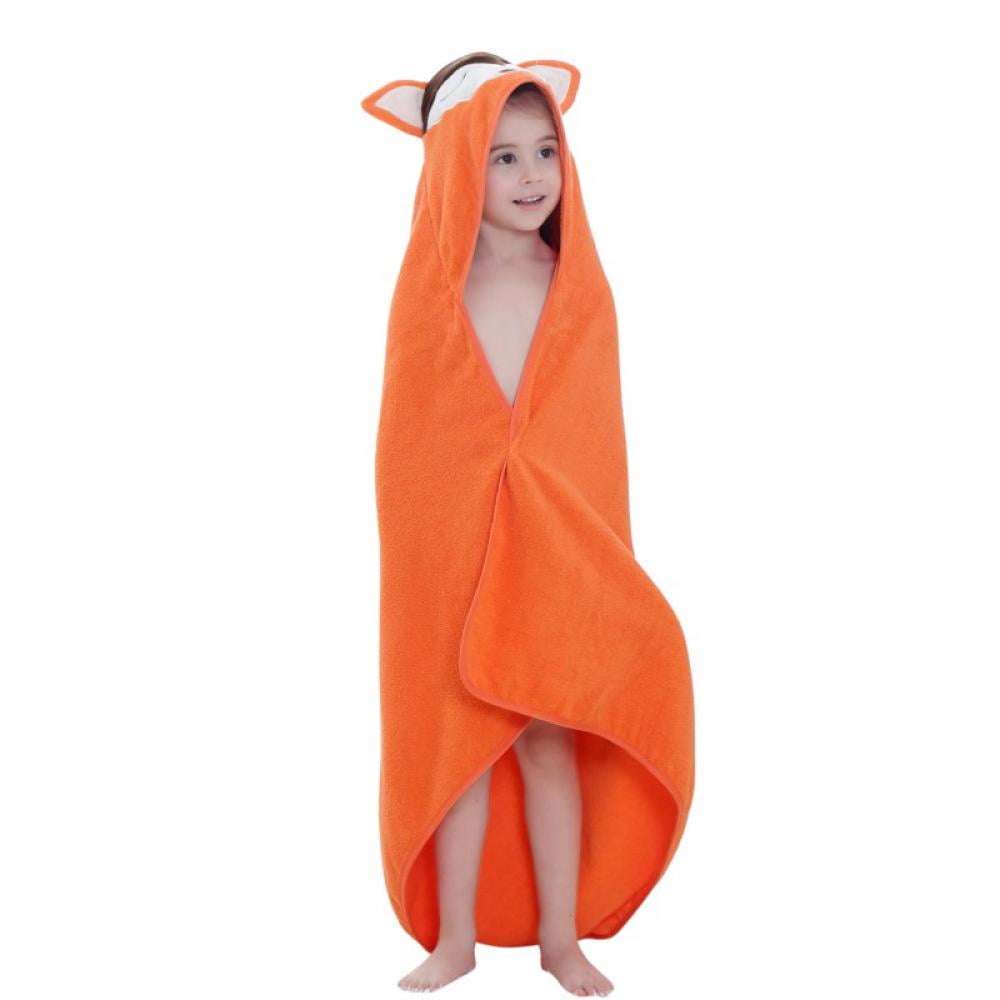Xmarks Cute Animal Cartoon Baby Infant Kid's Hooded Towel Wrap Blanket