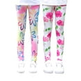 thumbnail image 1 of Xmarks Girls Leggings 2 Pack, Soft Comfortable Pants for Girls, Girls Athletic Leggings in 1-9Y, 1 of 6
