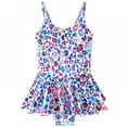 thumbnail image 1 of Xmarks Girls One Piece Swimsuit, Kids Bathing Suit Swimwear, Leopard Print Beach Wear for 4-5T, 1 of 8