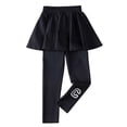 thumbnail image 1 of Xmarks Girls Tennis Skirts with Leggings Active Golf Skirted Leggings Athletic Dance Skorts 4-11Y, 1 of 6