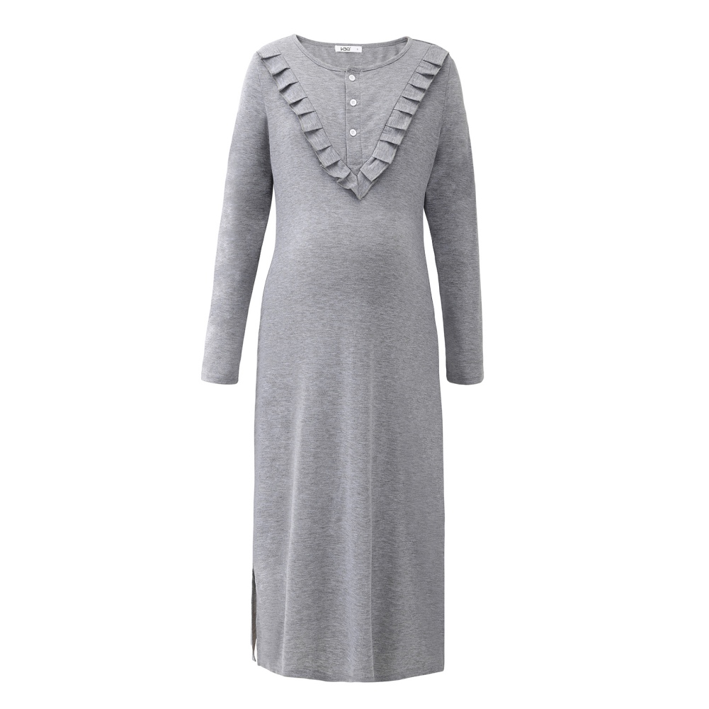 Xmarks Labor and Delivery Gown, Nursing Nightgown, Maternity Nightgowns for Hospital Short