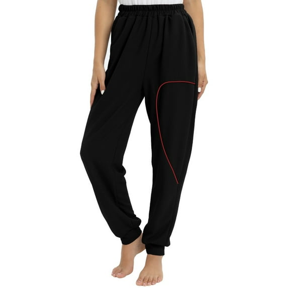 Xmarks Matching Pajama Pant for Couples, Solid Color Pajama Pants Lounge Sleepwear Pants PJ Lightweight Bottoms for Women and Men