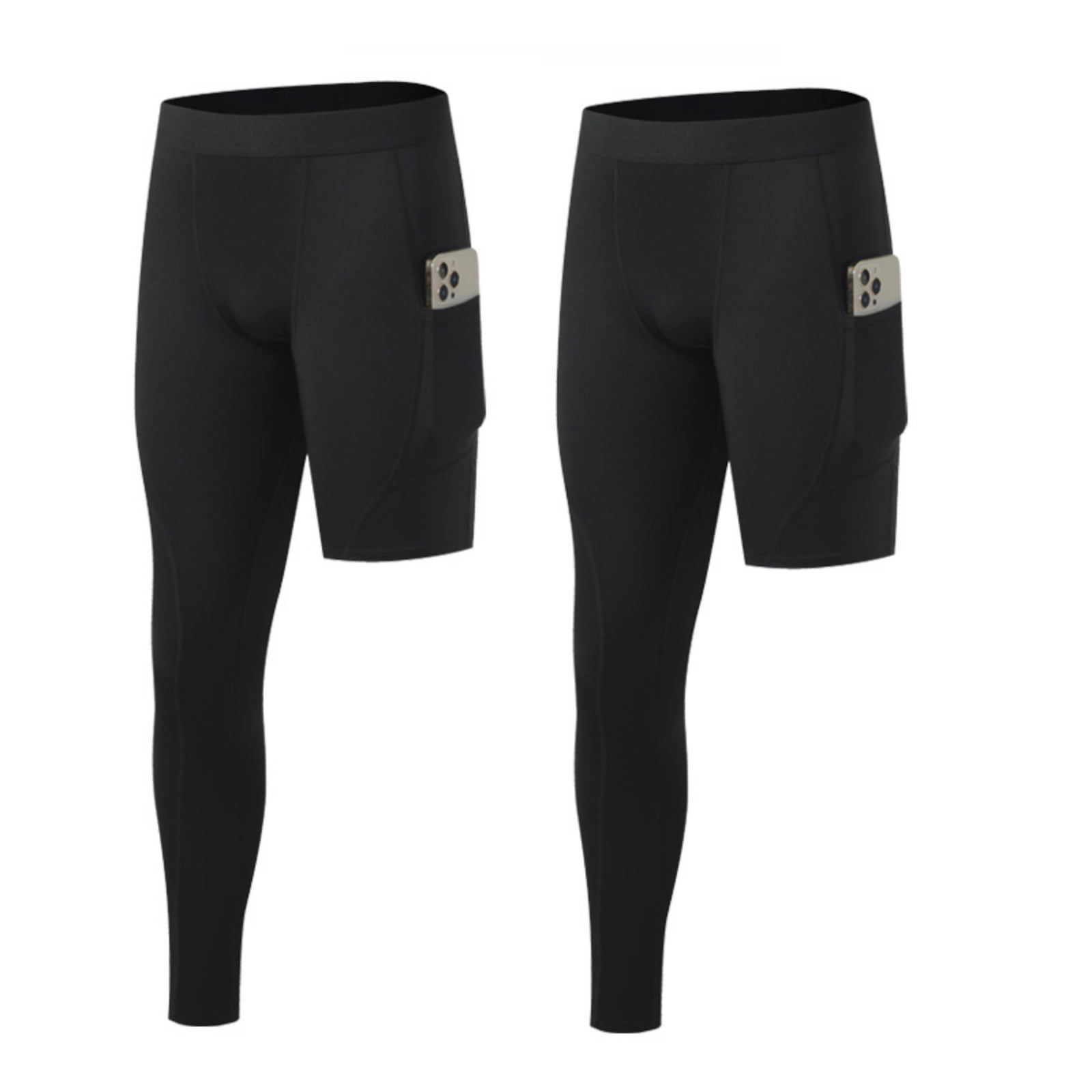 ウォーキング・ランニングウェア Compression Long Tights BLACK 4 Compression Long Tights BLACK 4