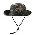 thumbnail image 1 of Xmarks Men's Sun Camouflage Hat UPF 50+ Wide Brim Bucket Hat Windproof Fishing Hats, 1 of 5