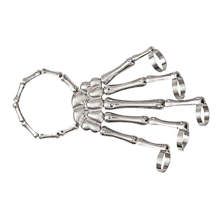 Skeleton Hand Jewellery Black Costume Accessories Female Skeleton Hand Jewellery Black Costume Accessories Female