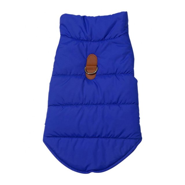 Xmarks Padded Vest Dog Jacket Velcro Dog Vest Fleece Jacket with D