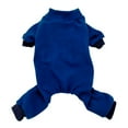 thumbnail image 1 of Xmarks Dog Outfit Lightweight Dog Pajamas Thermal Pjs Puppy Clothes Stretchy Doggie Onesie Pet Shirt Cat Jammies Dark Blue S, 1 of 4