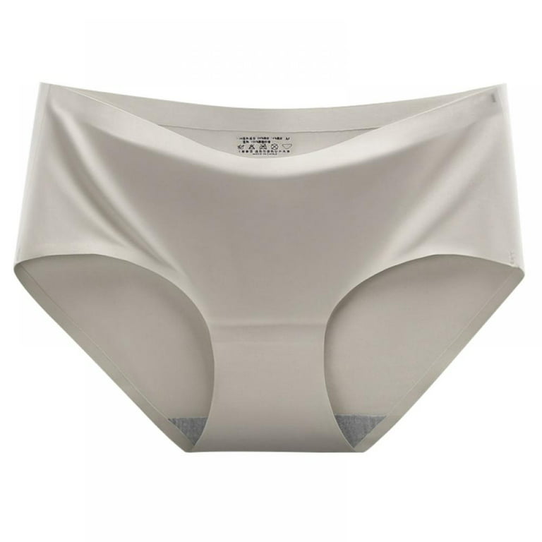 Xmarks Seamless Underwear Invisible Bikini No Show Nylon Spandex