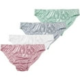 thumbnail image 1 of Xmarks Sexy Underwear for Women Frozen Silk Seamless Panties with Silky Tactile Touch 4 Pack, 1 of 11