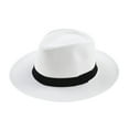 thumbnail image 1 of Xmarks Straw Hats for Men Sun Hats - Outdoor Summer Beach and Golf Hats - Florence Fedora, 1 of 6