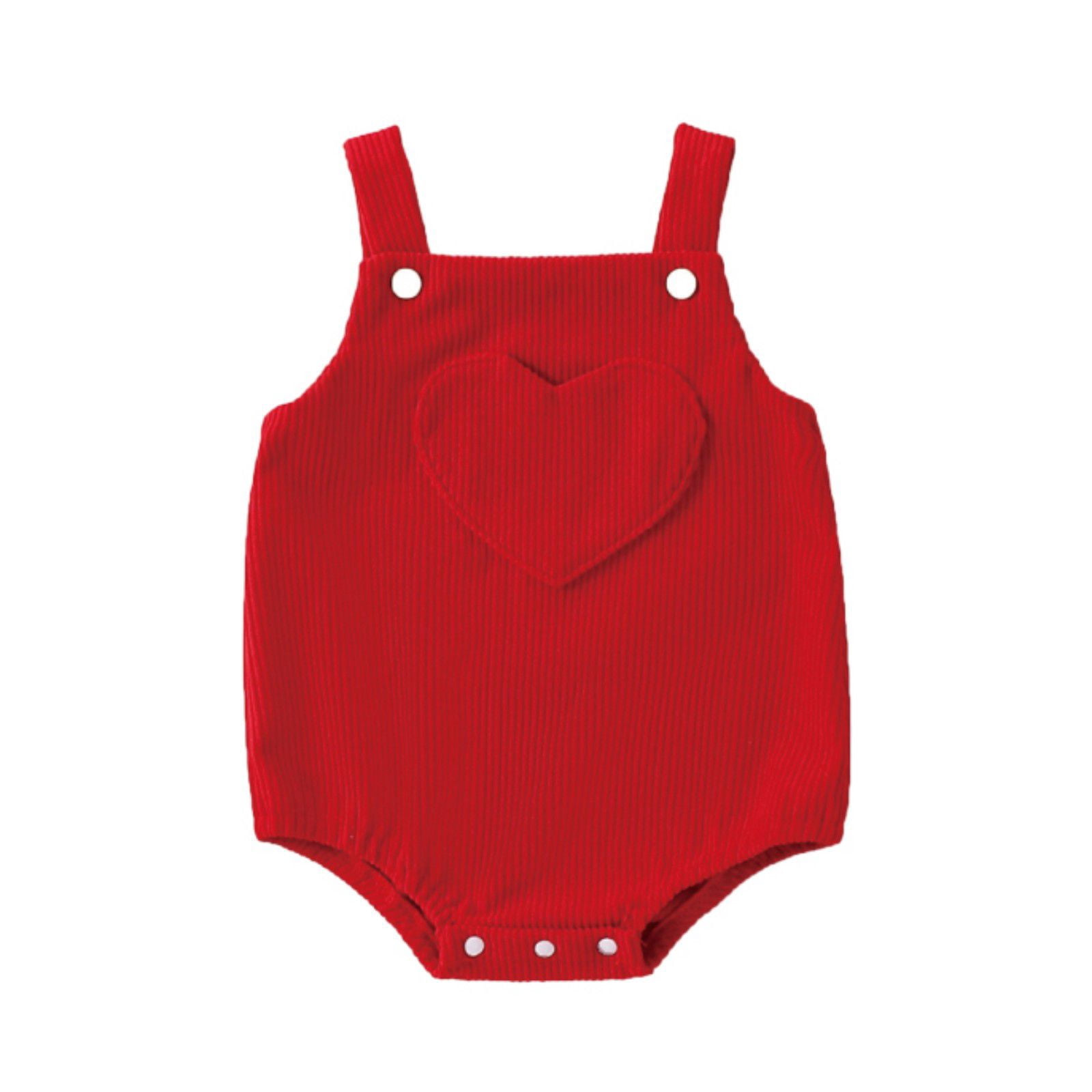 Baby Corduroy Sleeveless Romper main image 0