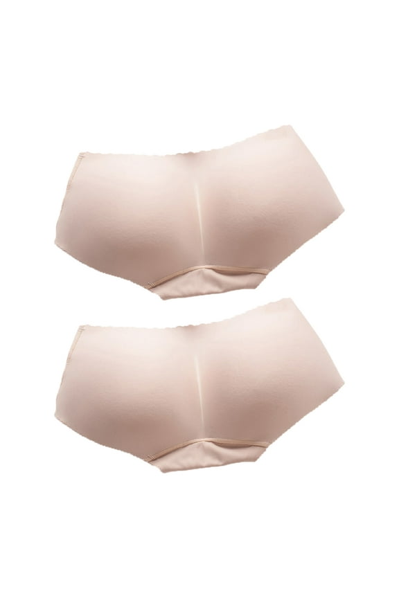 Women Butt Pads Enhancer Panties Padded Hip Underwear Shapewear Butts Lifter Lift Panty Seamless Fake Padding Briefs 2 Pack