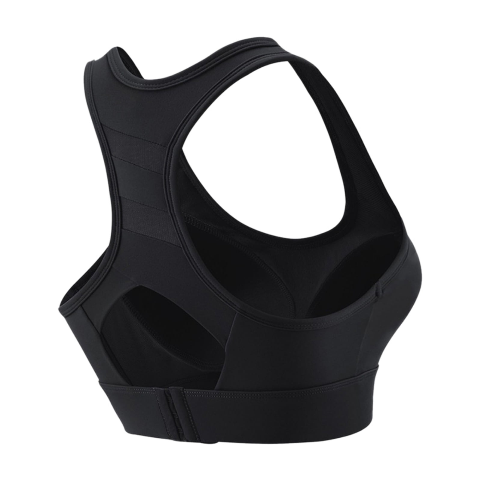 Xmarks Women Sports Bras Padded High Impact Seamless Cross Back Workout Sports Bra High Support