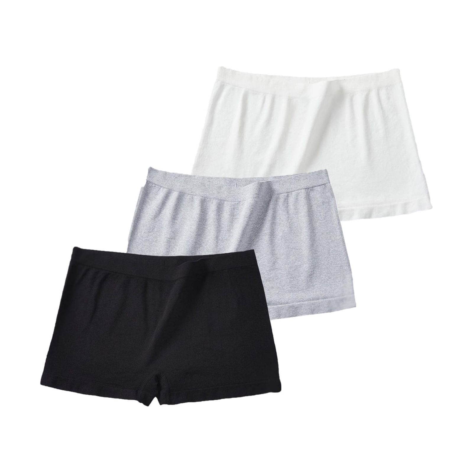 Xmarks Women's Boyshort Panties Seamless Nylon Underwear Stretch Boxer